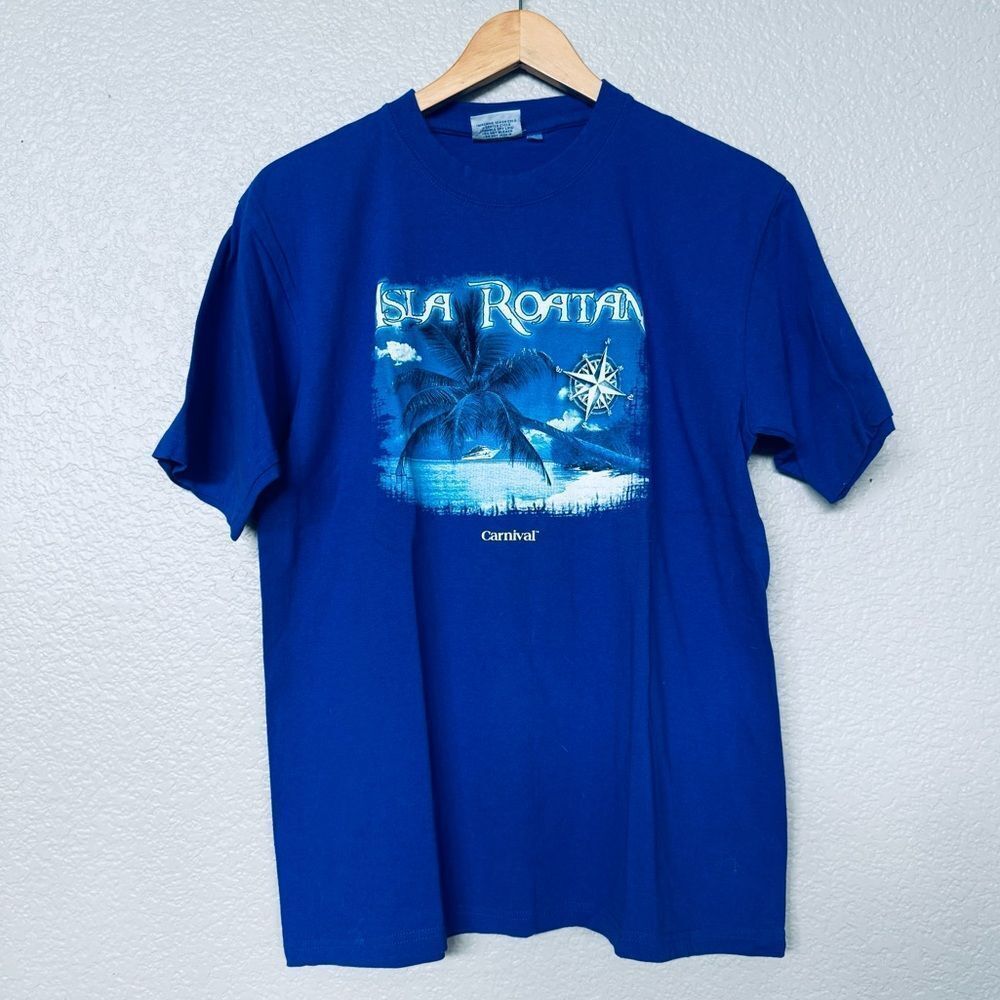 Carnival Cruise Lines IslaâRoatan Honduras Beach Graphic T-Shirt S